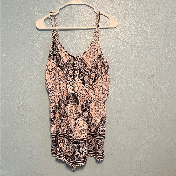 Chelsea & Violet Tops - Women's Paisley Print Romper